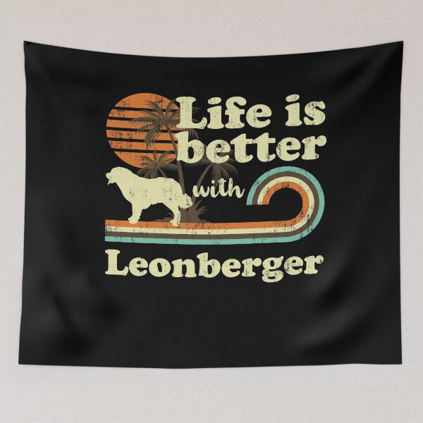 Item preview, Life is Better with Leonberger Vintage designed and sold by rafaeltto.