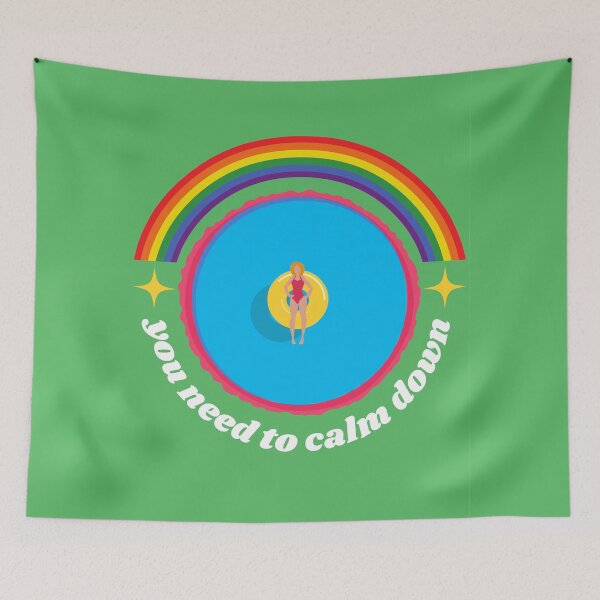 Item preview, You Need To Calm Down Pride designed and sold by manamicreates.