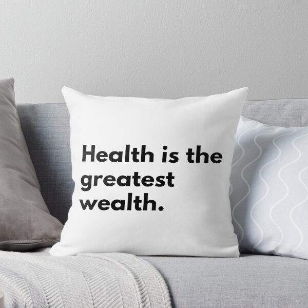 Item preview, Health is the greatest wealth.  designed and sold by Dj Gavric998.