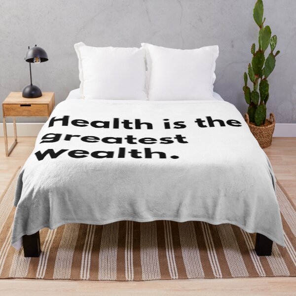 Item preview, Health is the greatest wealth.  designed and sold by Dj Gavric998.
