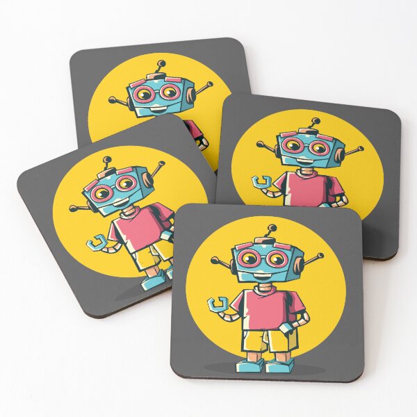 Item preview, Cartoon Robot Boy designed and sold by Click-Tees.