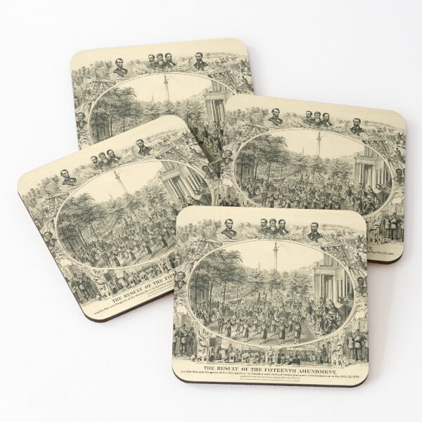 Item preview, The Result of the Fifteenth Amendment (1870) designed and sold by allhistory.