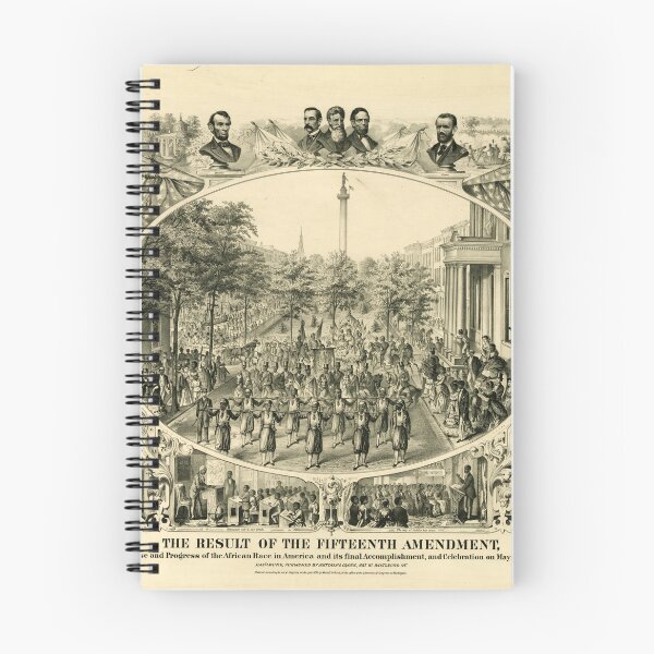 Item preview, The Result of the Fifteenth Amendment (1870) designed and sold by allhistory.