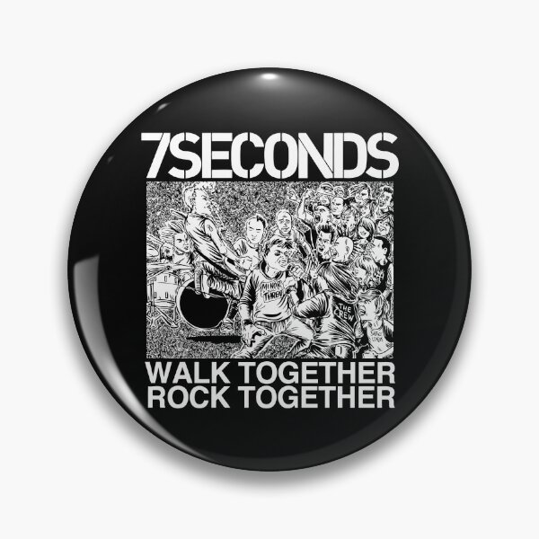 Item preview, 7 Seconds Walk Together Rock Together White designed and sold by thelmajones.