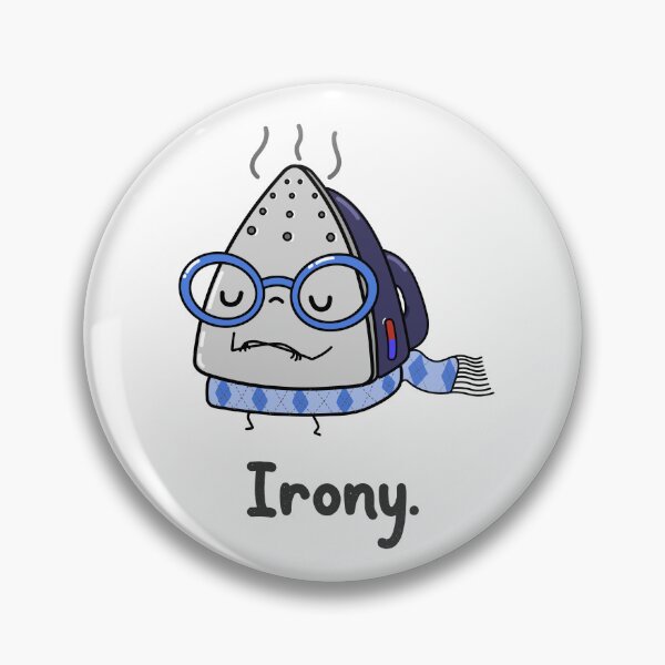 Item preview, Oh the irony. designed and sold by OneTeeTee.