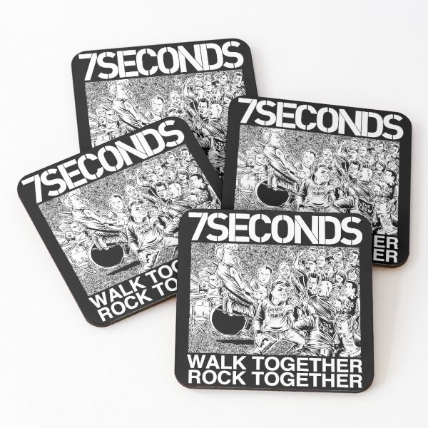 Item preview, 7 Seconds Walk Together Rock Together White designed and sold by thelmajones.