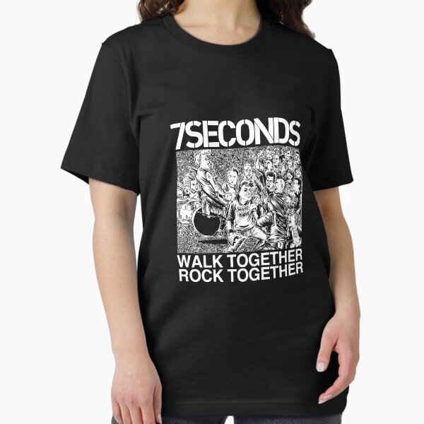 Item preview, 7 Seconds Walk Together Rock Together White designed and sold by thelmajones.