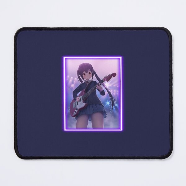 Item preview, Azusa K-Girl in Purple Neon! (on Navy) designed and sold by epinkb.
