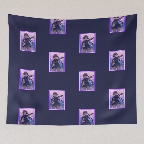Item preview, Azusa K-Girl in Purple Neon! (on Navy) designed and sold by epinkb.
