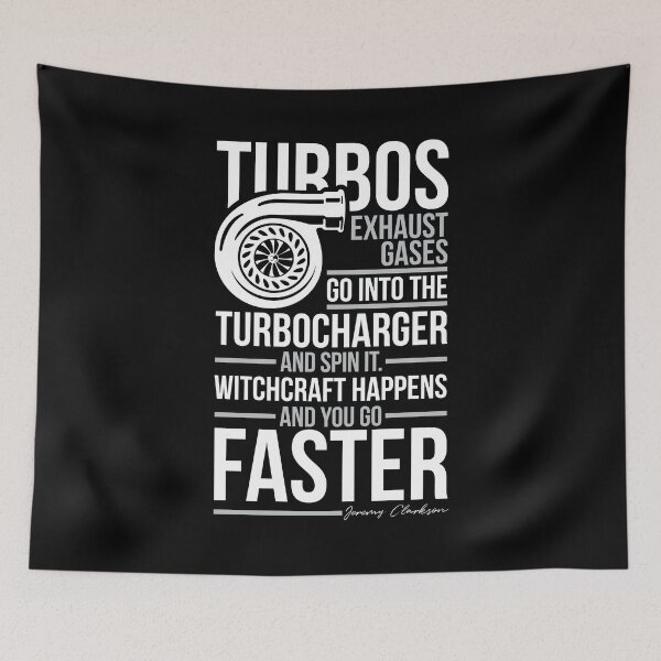 Item preview, Turbo Exhaust Gases Witchcraft Quote designed and sold by Wishinglob.