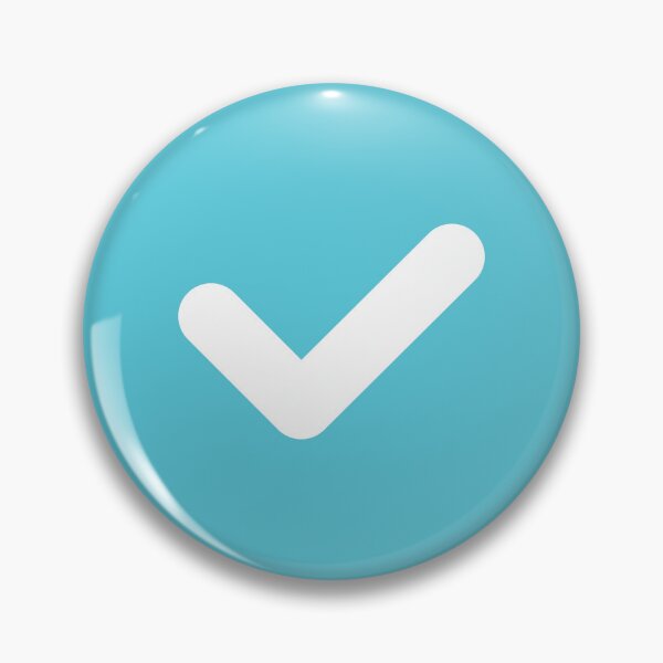 Item preview, Social Media Verified Badge White Text designed and sold by RaybenMedia.