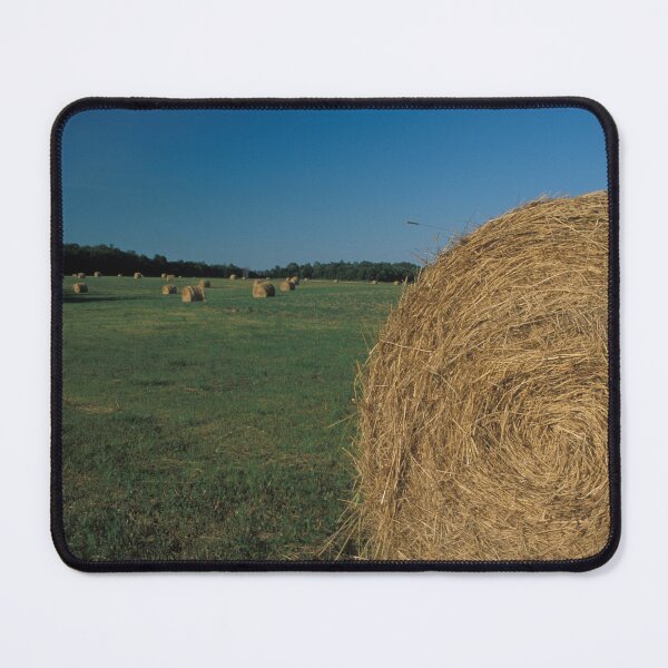 Item preview, Haybales Across a Field designed and sold by Bill Spengler's Photographic Thoughts.