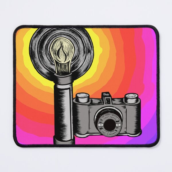 Item preview, Old school camera rainbow photographer design  designed and sold by Artisticanomaly.