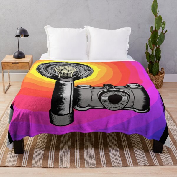 Item preview, Old school camera rainbow photographer design  designed and sold by Artisticanomaly.