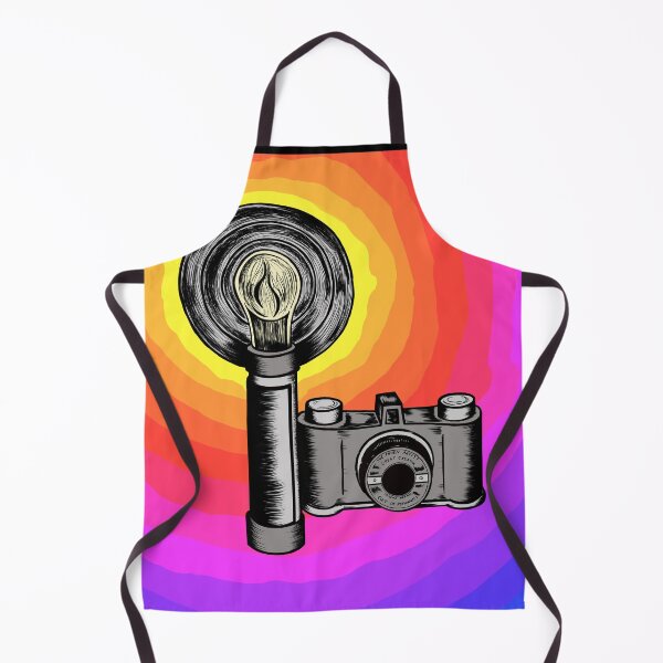 Item preview, Old school camera rainbow photographer design  designed and sold by Artisticanomaly.