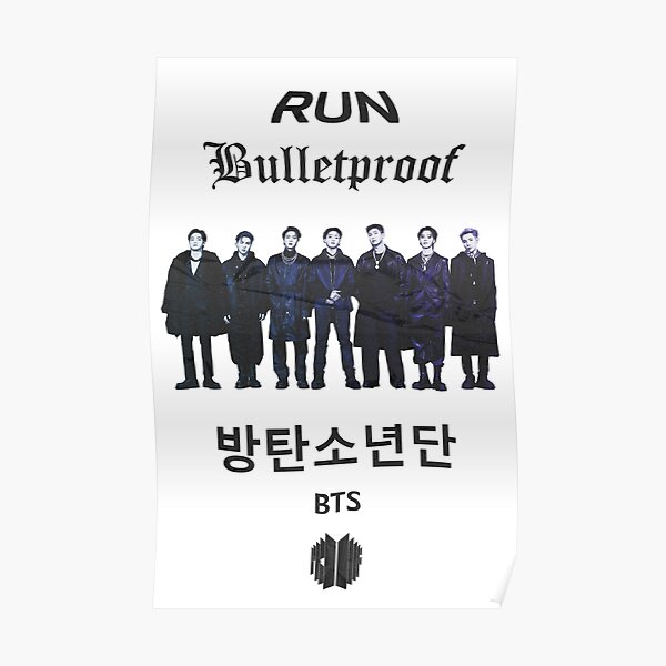 Run Bts Posters for Sale | Redbubble