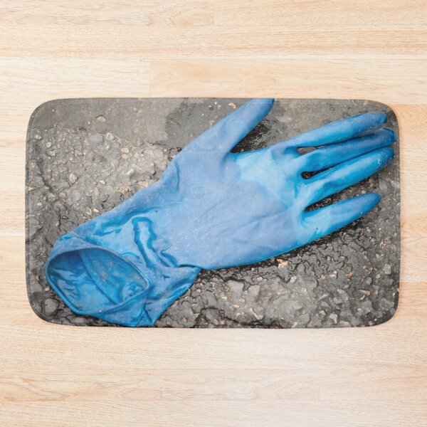 Item preview, Blue Nitrile Glove Litter designed and sold by Bill Spengler's Photographic Thoughts.