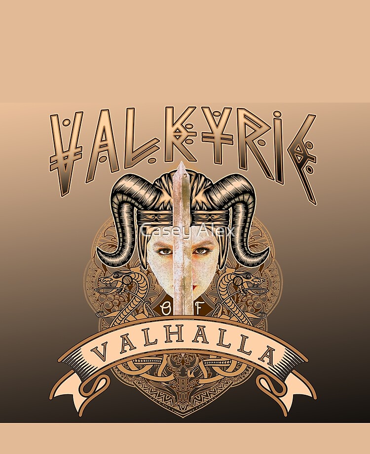 Viking Shirts for Men - Norse Mythology Odin Valkyrie Valhalla