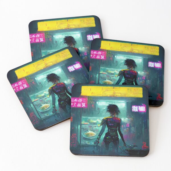 Item preview, CyberPunk Cafe designed and sold by thelofidragon.