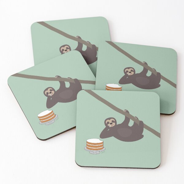 Item preview, Sloth Eating Carrot Cake designed and sold by SemmeD.