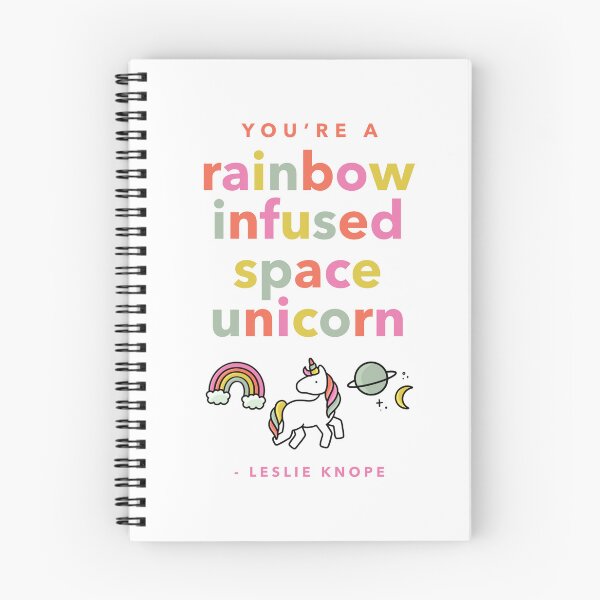 Item preview, Parks and Rec Rainbow Infused Space Unicorn  designed and sold by cutermelon.