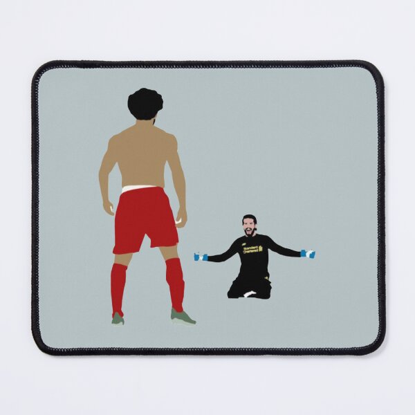 Item preview, Mo Salah and Alisson Becker Liverpool FC designed and sold by BeKindandMark.