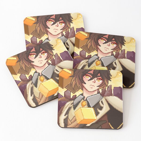 Item preview, Zhongli pixel art  designed and sold by Toyger-Lilly.