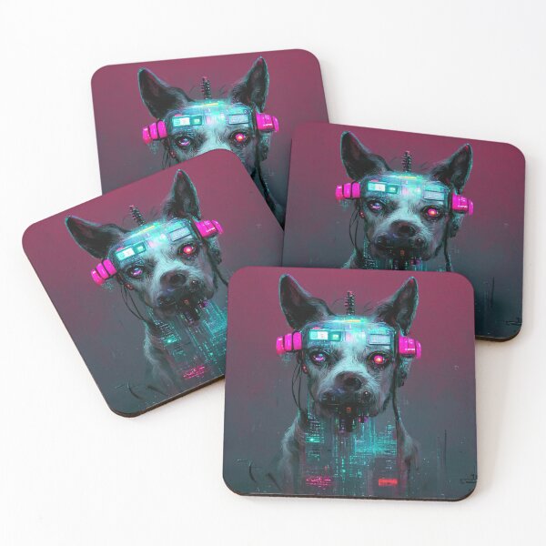 Item preview, Xavion Neonblast - The Cyber  Pup designed and sold by thelofidragon.