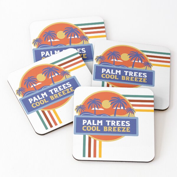 Item preview, Palm Trees Cool Breeze designed and sold by TotallyRetroArt.