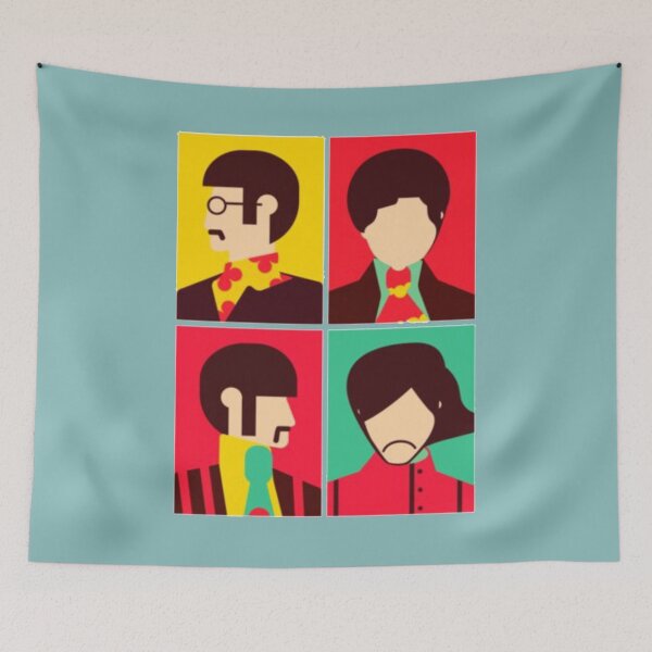 Item preview, The Fab Four - Minimalist designed and sold by BeKindandMark.