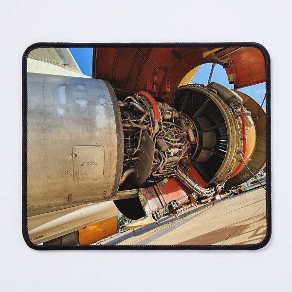 Item preview, Under the hood of a Boeing 767 General Electric jet engine designed and sold by Aviation Tees.