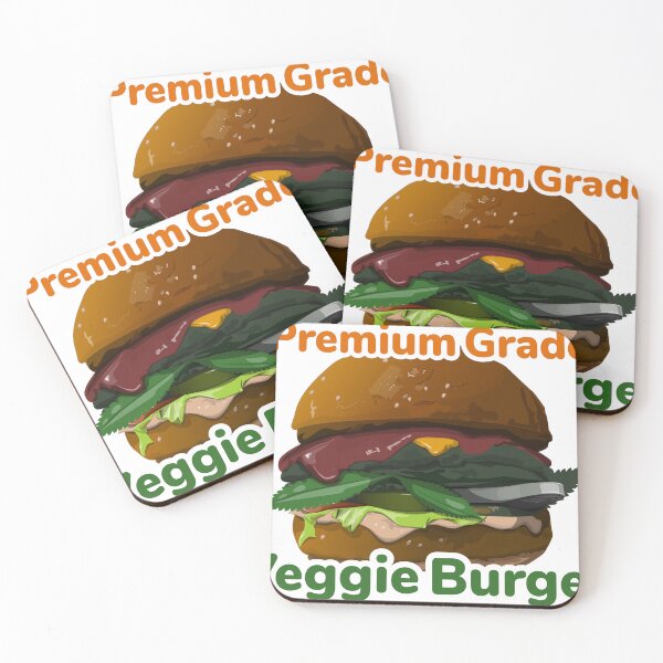 Item preview, Premium Grade Veggie Burger designed and sold by realbigenvelope.