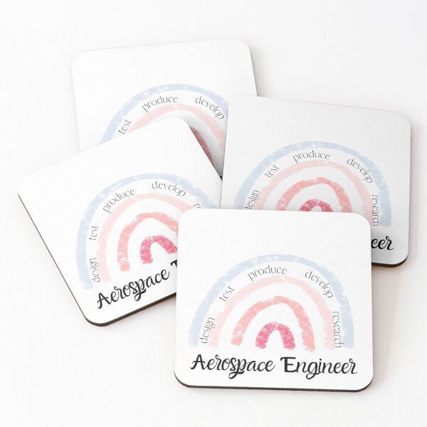 Item preview, Aerospace Engineer- rainbow design designed and sold by Oreo2020 Creations.