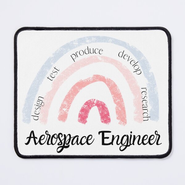 Item preview, Aerospace Engineer- rainbow design designed and sold by Oreo2020 Creations.