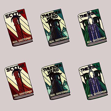 Artwork thumbnail, Arc of a scythe books by lalashellsArt