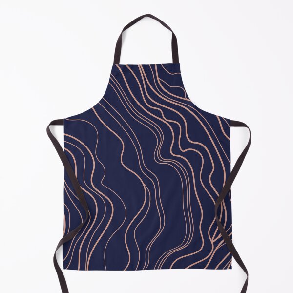 Item preview, Navy Topography Art designed and sold by TeeVelora.