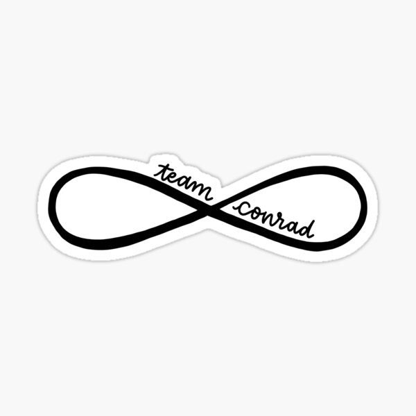team conrad Sticker