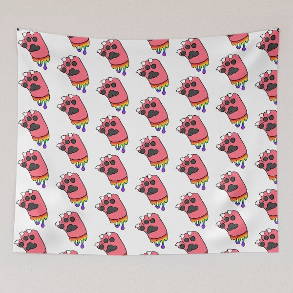 Item preview, Red Paw With Rainbow Goo designed and sold by DolmanceWorks.