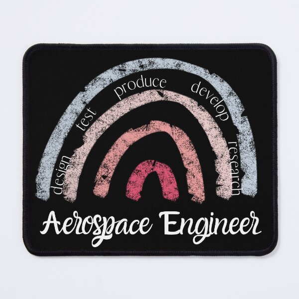 Item preview, Aerospace Engineer- rainbow design designed and sold by Oreo2020 Creations.