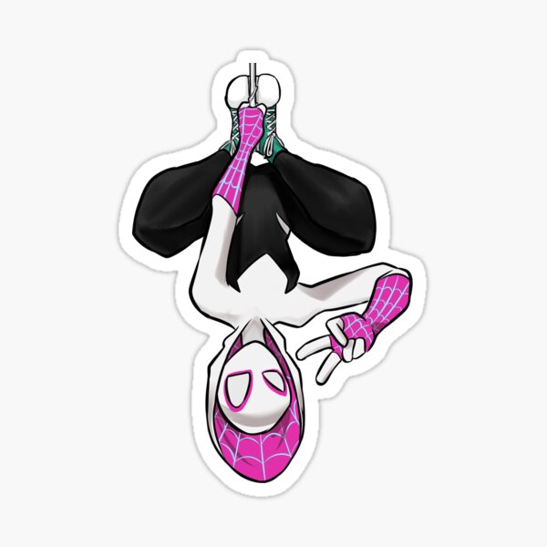 Spider-Man: Into the Spider-Verse Spider-Gwen Sticker - Sticker Mania