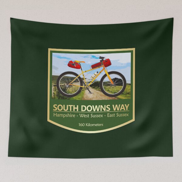 Item preview, South Downs Way (bike2) designed and sold by curranmorgan.