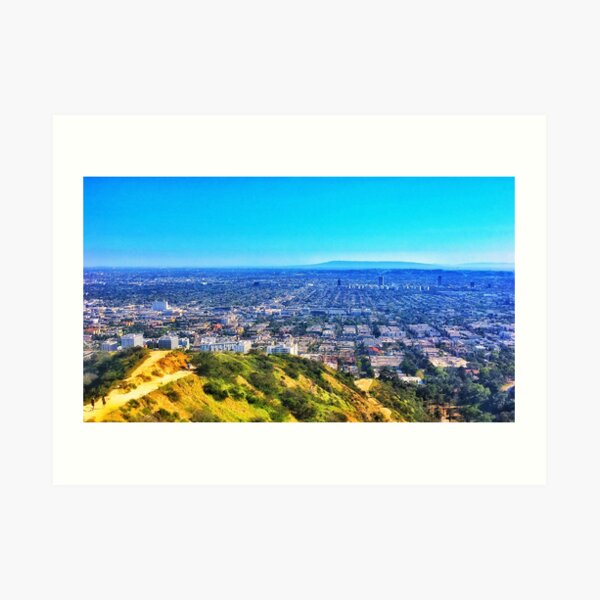 Runyan Canyon 3/28/17 #2 Art Print