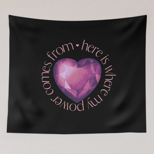 Item preview, Amethyst Heart Power top designed and sold by MagicWolfStar.
