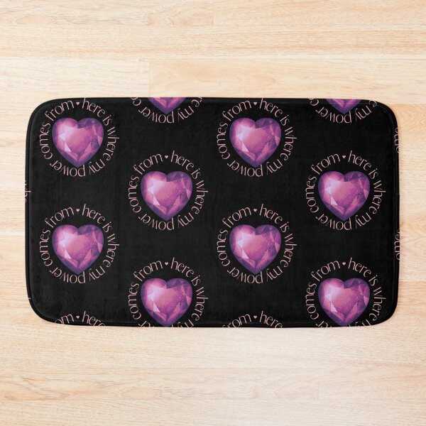 Item preview, Amethyst Heart Power top designed and sold by MagicWolfStar.