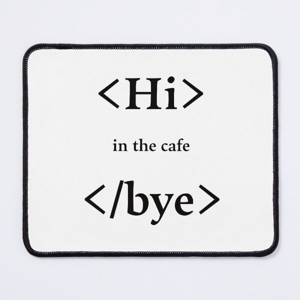 Item preview, Hi bye in the caffe designed and sold by Posterineye.