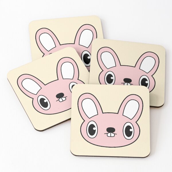 Item preview, pink rabbit designed and sold by Atsuwu.