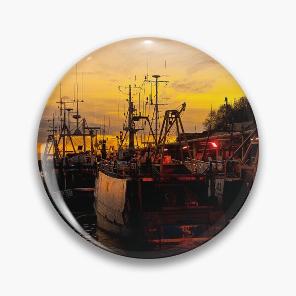 Item preview, Sunset at North Shields Fish Quay designed and sold by Violaman.