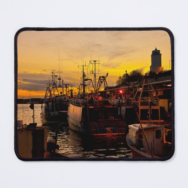 Item preview, Sunset at North Shields Fish Quay designed and sold by Violaman.