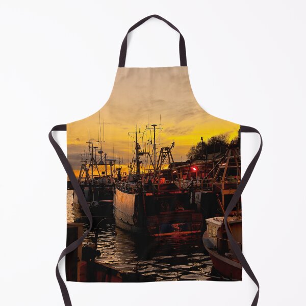 Item preview, Sunset at North Shields Fish Quay designed and sold by Violaman.