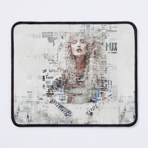 Item preview, Digital-artistic newspaper beautiful blonde designed and sold by ElliOzy.